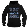 I Dont Have Ducks Or A Row I Have Goats And They Are Everywhere shirt