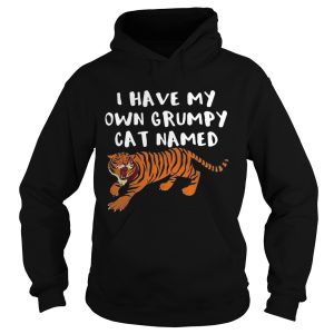 I Have My Own Grumpy Cat Named Tiger shirt 1