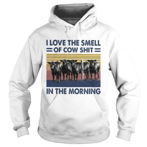 I LOVE THE SMELL OF COW SHIT IN THE MORNING VINTAGE RETRO shirt