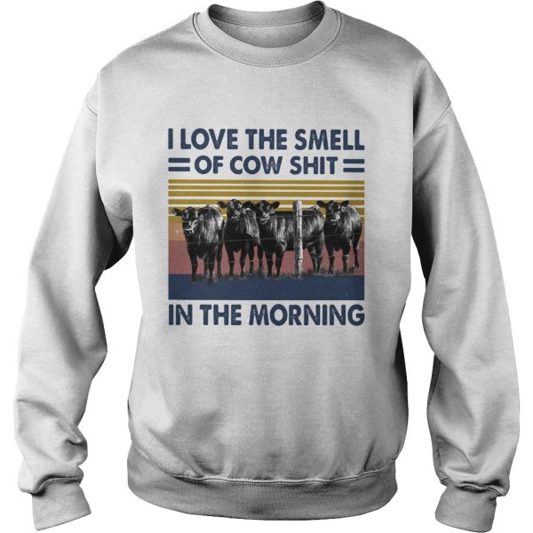 I LOVE THE SMELL OF COW SHIT IN THE MORNING VINTAGE RETRO shirt