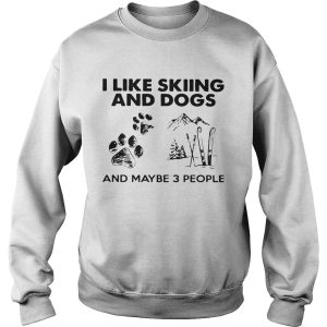 I Like Motorcycles And Dogs And Maybe 3 People shirt 3