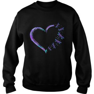 I Love Heart Dragonfly shirt 2