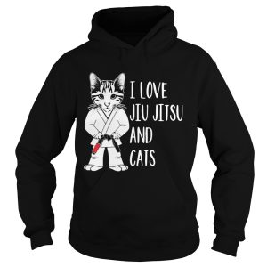 I Love Jiu Jitsu And Cats shirt 1