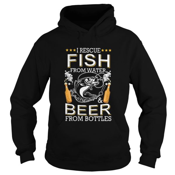 I Rescue Fish From Water And Beers From Bottles Bubble shirt