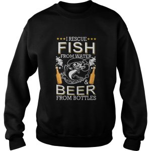 I Rescue Fish From Water And Beers From Bottles Bubble shirt