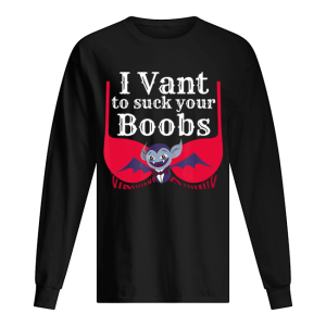 I Vant To Suck Your Boobs Vampire Halloween Sexy Bra T Shirt 1