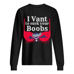 I Vant To Suck Your Boobs Vampire Halloween Sexy Bra T Shirt 2