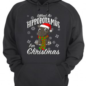 I Want A Hippopotamus For Christmas Shirt Xmas Hippo T Shirt 3