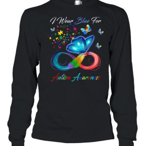 I Wear Blue For Autism Awareness shirt 1