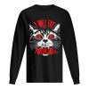 I Will Eat Your Soul Satanic Cat Spooky Halloween shirt