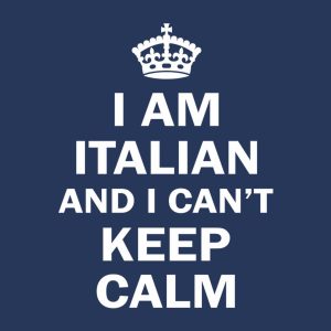 I am Italian and I cannot keep calm T shirt 2