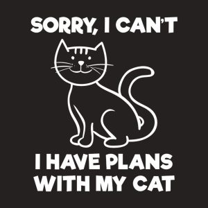 I have plans with my cat – T-shirt