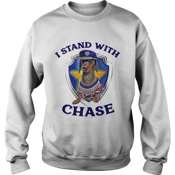 I stand with chase police shirt