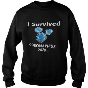 I survived coronavirus 2020 black shirt 2