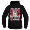 I would push you in front of zombies to save my doberman dog quote shirt