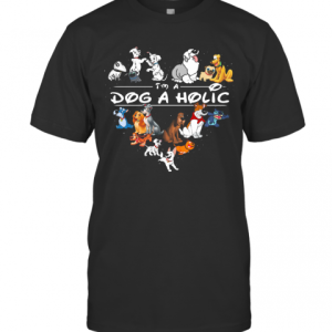 I’M A Dog A Holic Heart T-Shirt