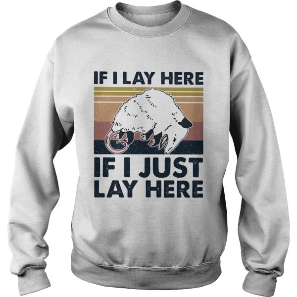 If i lay here if i just lay here vintage retro shirt