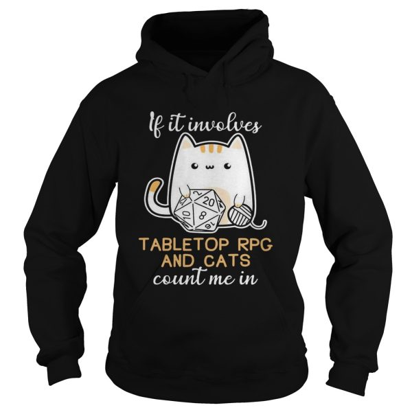 If it involves tabletop RPG and cats count me in shirt