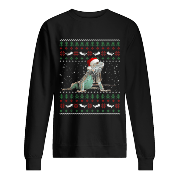 Iguanas Ugly Christmas shirt