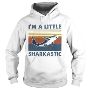 Im A Little Sharkastic Vintage Retro shirt