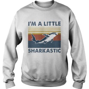 Im A Little Sharkastic Vintage Retro shirt