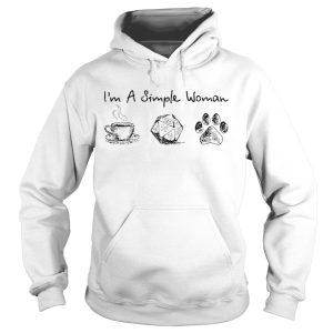 Im A Simple Woman I Like Coffee Dice And Dogs shirt 1