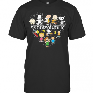 Im A Snoopy Aholic Heart T-Shirt