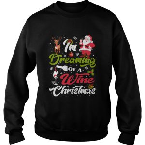 Im Dreaming Of A Wine Christmas 2020 shirt 3