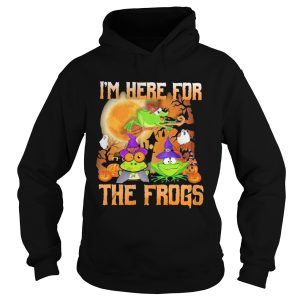 Im Here For The Frogs Halloween shirt 1