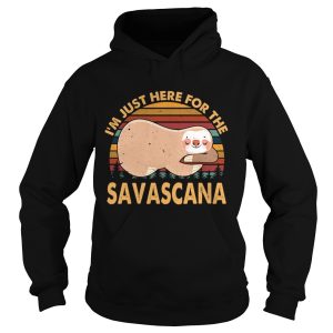 Im Just Here For The Savasana Vintage TShirt 1