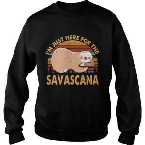 Im Just Here For The Savasana Vintage TShirt 3