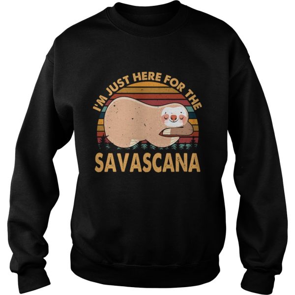 Im Just Here For The Savasana Vintage TShirt