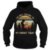 Im Only Talking To My Parrot Today Man Vintage Retro shirt