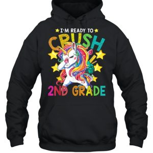 Im Ready To Crush 2nd Grade Baby Unicorn Shirt 3