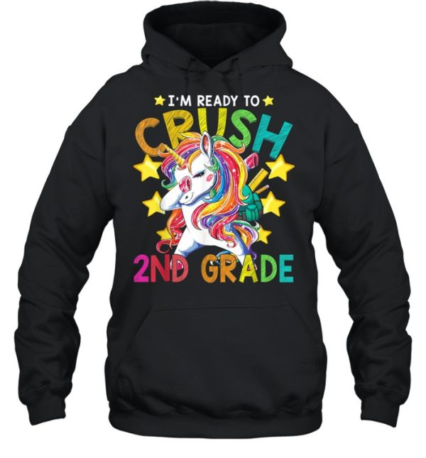 I’m Ready To Crush 2nd Grade Baby Unicorn Shirt