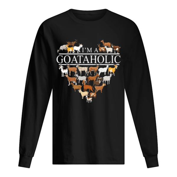 I’m a goataholic heart t-shirt