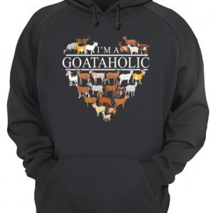 Im a goataholic heart t shirt 3