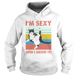 Im sexy and I meow it vintage retro shirt 1