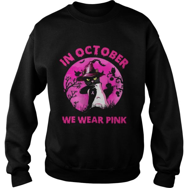 In October We Wear Pink Pumpkin shirt