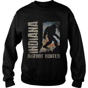 Indiana bigfoot hunter sunset shirt 2