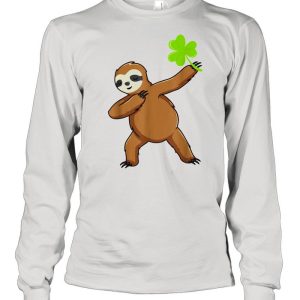 Irish Leprechaun Dabbing Sloth St Patrick’s Day Green shirt