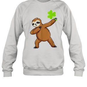 Irish Leprechaun Dabbing Sloth St Patrick’s Day Green shirt