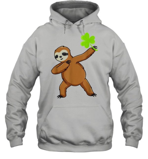 Irish Leprechaun Dabbing Sloth St Patrick’s Day Green shirt