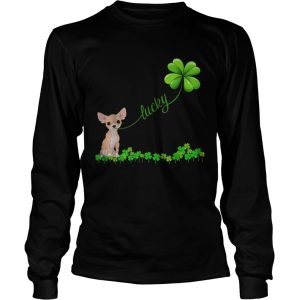 Irish Lucky with chihuahua lover shirt