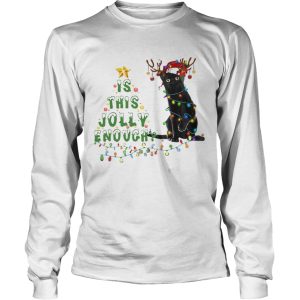 Is This Jolly Enough Merry Christmas Tree shirt 2