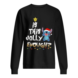 Is this Jolly Enough Stitch Christmas shirt 2