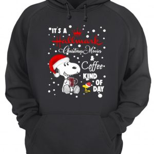 It's a hallmark christmas movie coffee kind of day Snoopy and Woodstock shirt 3