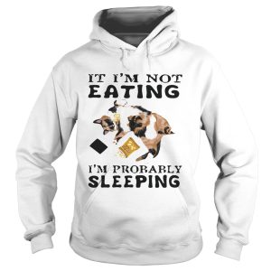 It Im Not Eating Im Probably Sleeping Cat shirt 1