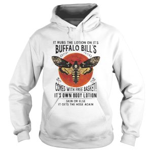 It rubs the lotion on its buffalo bills comes with free basket its own body lotion skin or else 1