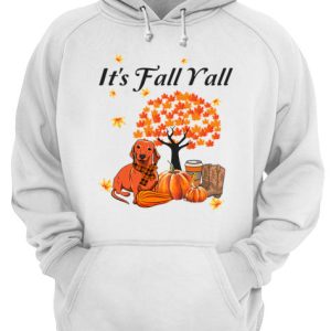 Its Fall Yall Dachshund Halloween Funny Dog Lover T Shirt 3